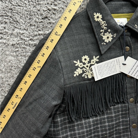 New Monoki women’s‎ “Lasso New Ranger” jacket one size black - Picture 11 of 12